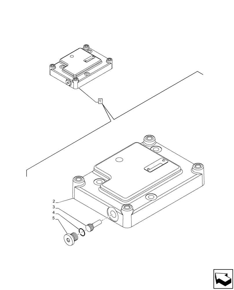 Схема запчастей Case IH MAXXUM 145 - (35.204.BE[13]) - VAR - 396844, 743685, 758358 - CONTROL VALVE SECTION, COMPONENTS (35) - HYDRAULIC SYSTEMS