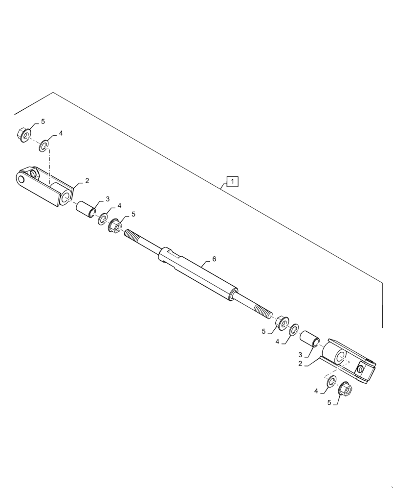 Схема запчастей Case IH 8240 - (80.150.BG[09]) - VAR - 425367, 425369 - EXTENSION, GRAIN TANK, LINK ARM ASSY KIT (80) - CROP STORAGE/UNLOADING