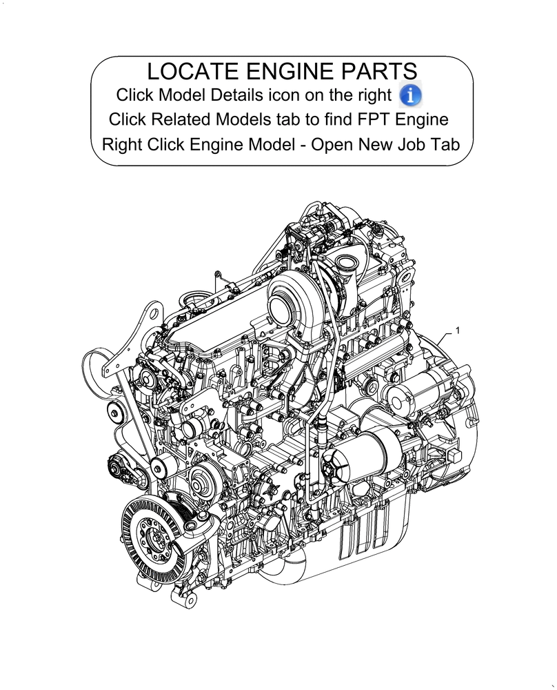 Схема запчастей Case IH MAGNUM 3154 - (10.001.AD[02]) - ENGINE, MAGNUM 3154 (10) - ENGINE