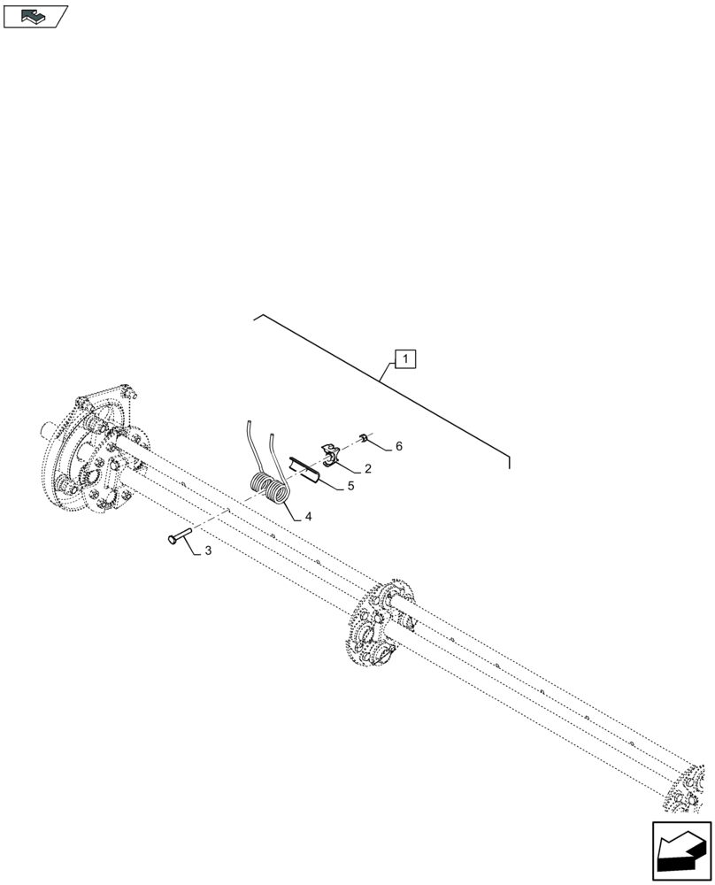 Схема запчастей Case IH LB324S - (88.060.022[01]) - SERVICE KIT: TINE KIT 5.5MM - C098 (88) - ACCESSORIES