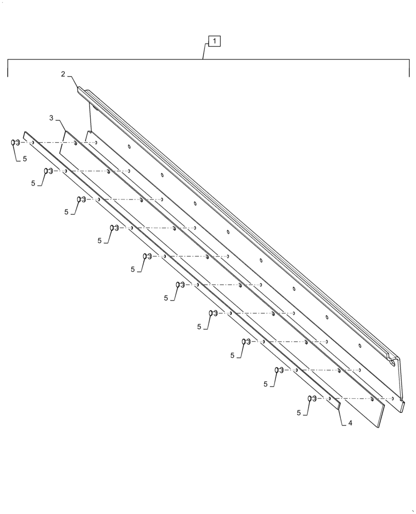 Схема запчастей Case IH 5140 - (60.110.AD[03]) - FEEDER REAR SEAL (60) - PRODUCT FEEDING