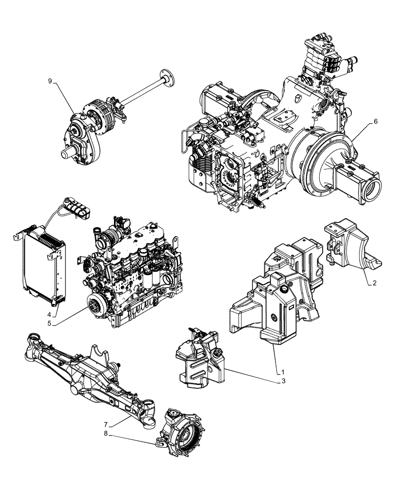 Схема запчастей Case IH MAXXUM 150 - (05.100.03) - CAPACITIES (05) - SERVICE & MAINTENANCE