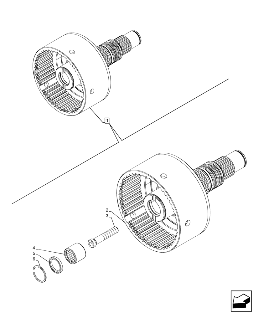 Схема запчастей Case IH PUMA 185 CVT - (31.114.AP[08]) - VAR - 338183, 758031 - PTO 540/1000 RPM, MAIN SHAFT, COMPONENTS (31) - IMPLEMENT POWER TAKE OFF