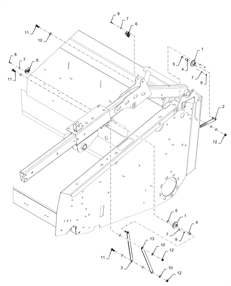 Схема запчастей Case IH 3152 - (60.101.00[06]) - REEL POSITION, SENSORS (60) - PRODUCT FEEDING