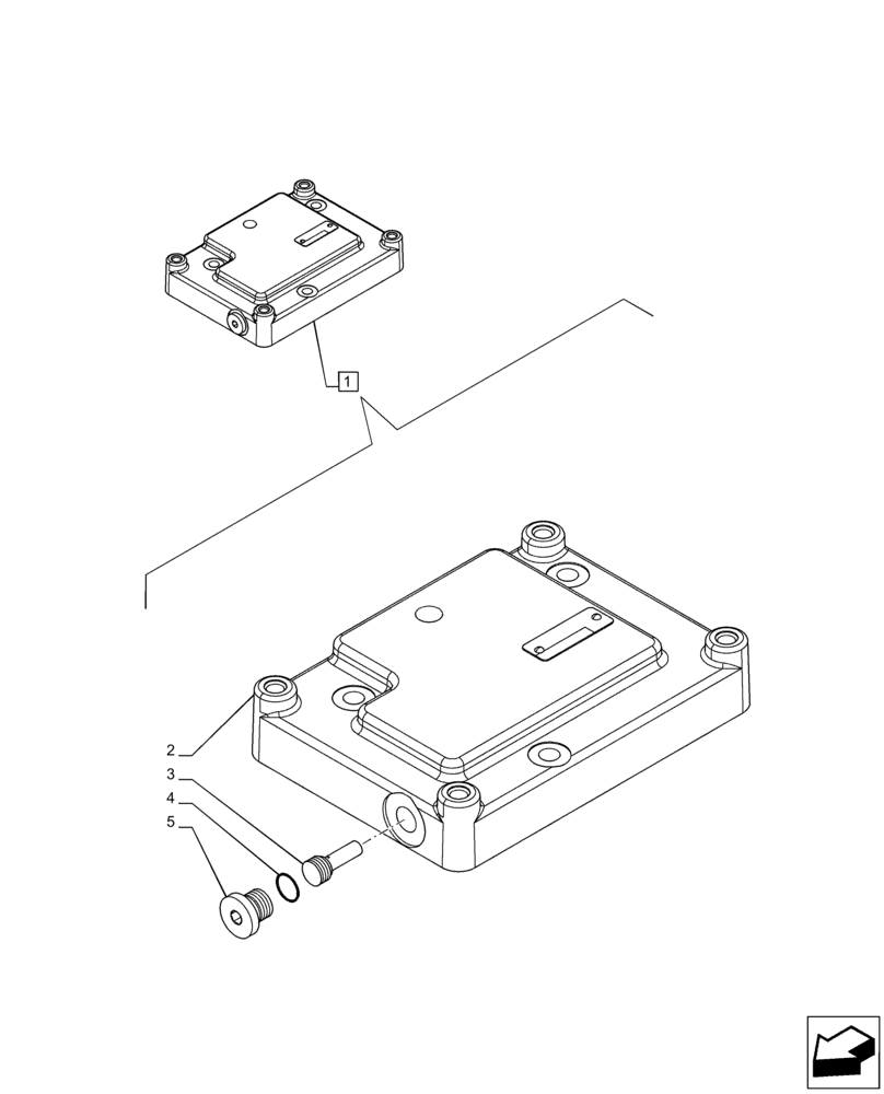 Схема запчастей Case IH PUMA 150 - (35.204.BE[22]) - VAR - 391163, 391164, 758057, 758058 - CONTROL VALVE SECTION, COMPONENTS (35) - HYDRAULIC SYSTEMS