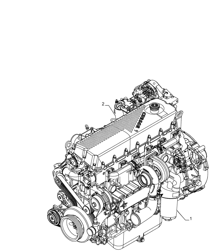 Схема запчастей Case IH F2CFP613A H004 - (05.100.03[01]) - FILTERS (05) - SERVICE & MAINTENANCE