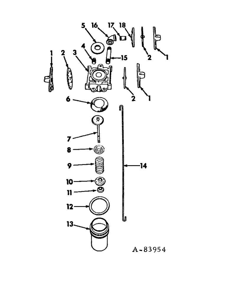 Схема запчастей Case IH 400 - (YB-08) - LIQUID FERTILIZER FLOW CONTROL VALVE, QUANTITIES SHOWN ARE PER ROW 