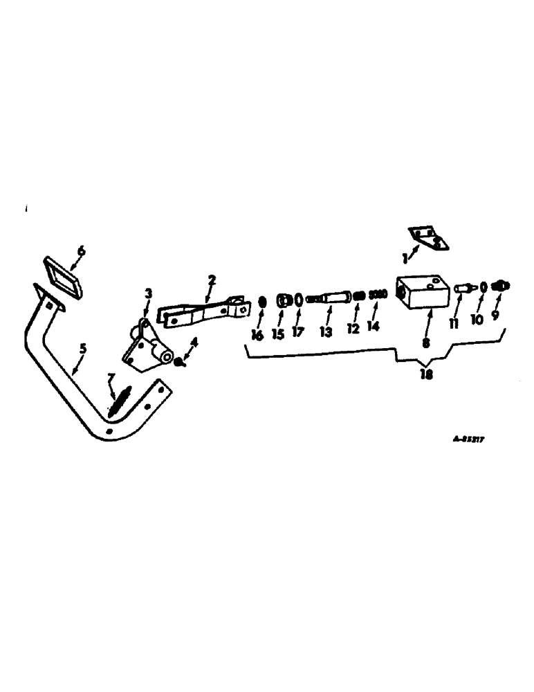 Схема запчастей Case IH 95 - (10-14) - HYDRAULICS, FOOT-N-INCH VALVE AND CONTROLS (07) - HYDRAULICS