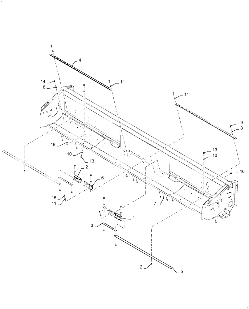 Схема запчастей Case IH 3020-20 - (58.110.01) - STRIPPER, ASSY (58) - ATTACHMENTS/HEADERS