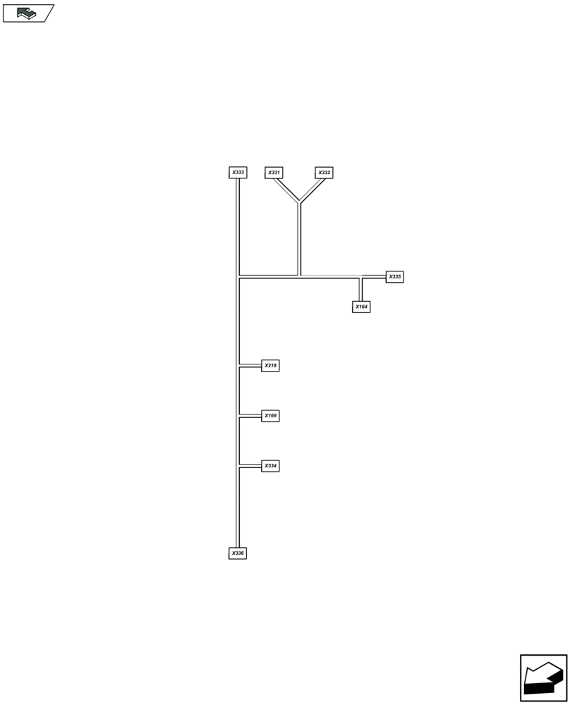 Схема запчастей Case IH 4408F-30 - (55.100.630) - CABLE HARNESS : 87358639 (55) - ELECTRICAL SYSTEMS