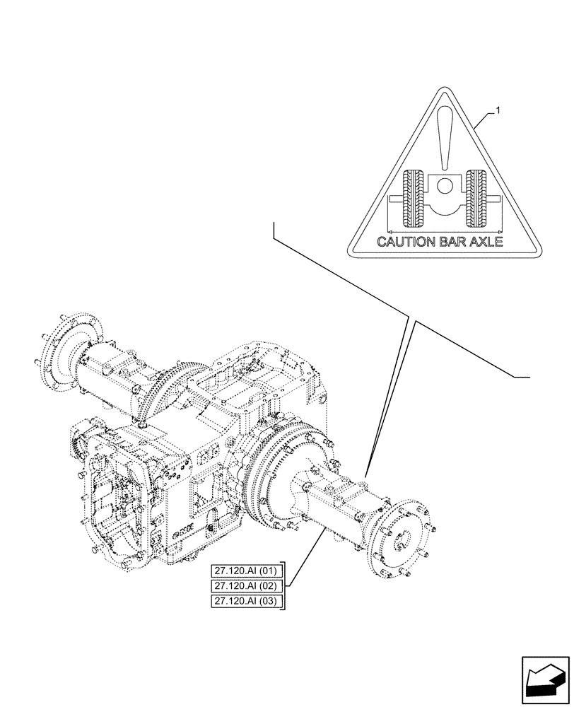 Схема запчастей Case IH PUMA 150 - (90.108.AC[23]) - VAR - 758052, 758053 - DECAL, WARNING (90) - PLATFORM, CAB, BODYWORK AND DECALS