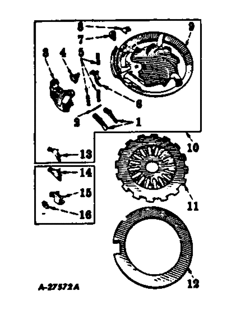 Схема запчастей Case IH 66-SERIES - (U-60) - CORN PLANTING EQUIPMENT, FOR COMBINATION HOPPER, 1966 