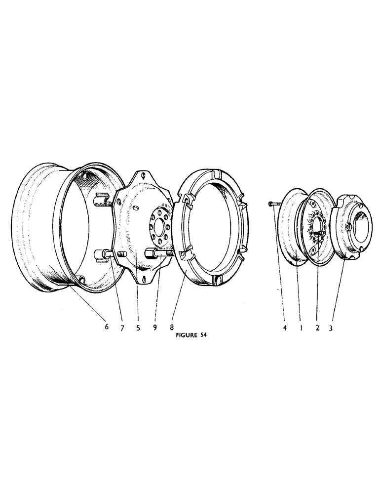 Схема запчастей Case IH 880UF - (84) - FRONT WHEELS AND BALLAST WEIGHTS / REAR WHEELS AND BALLAST WEIGHTS (12) - CHASSIS