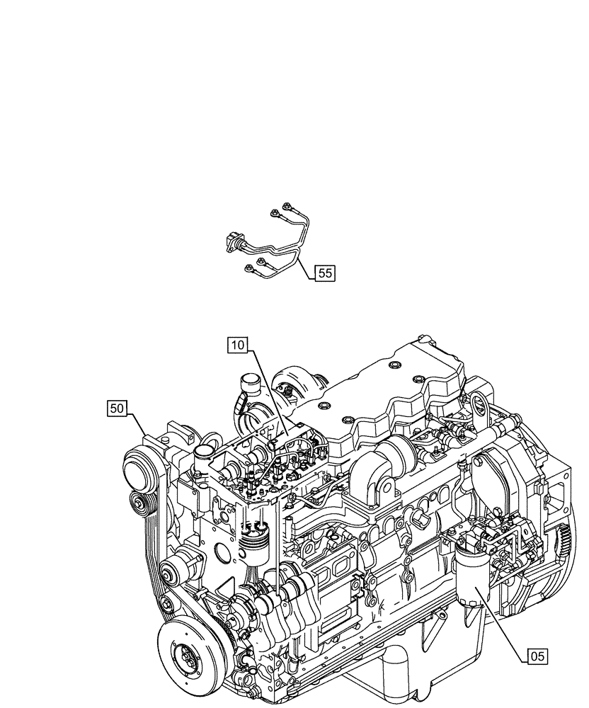 Схема запчастей Case IH F4HFE6137 B003 - (00.000.00) - PICTORIAL INDEX - MAIN SECTIONS (00) - GENERAL & PICTORIAL INDEX