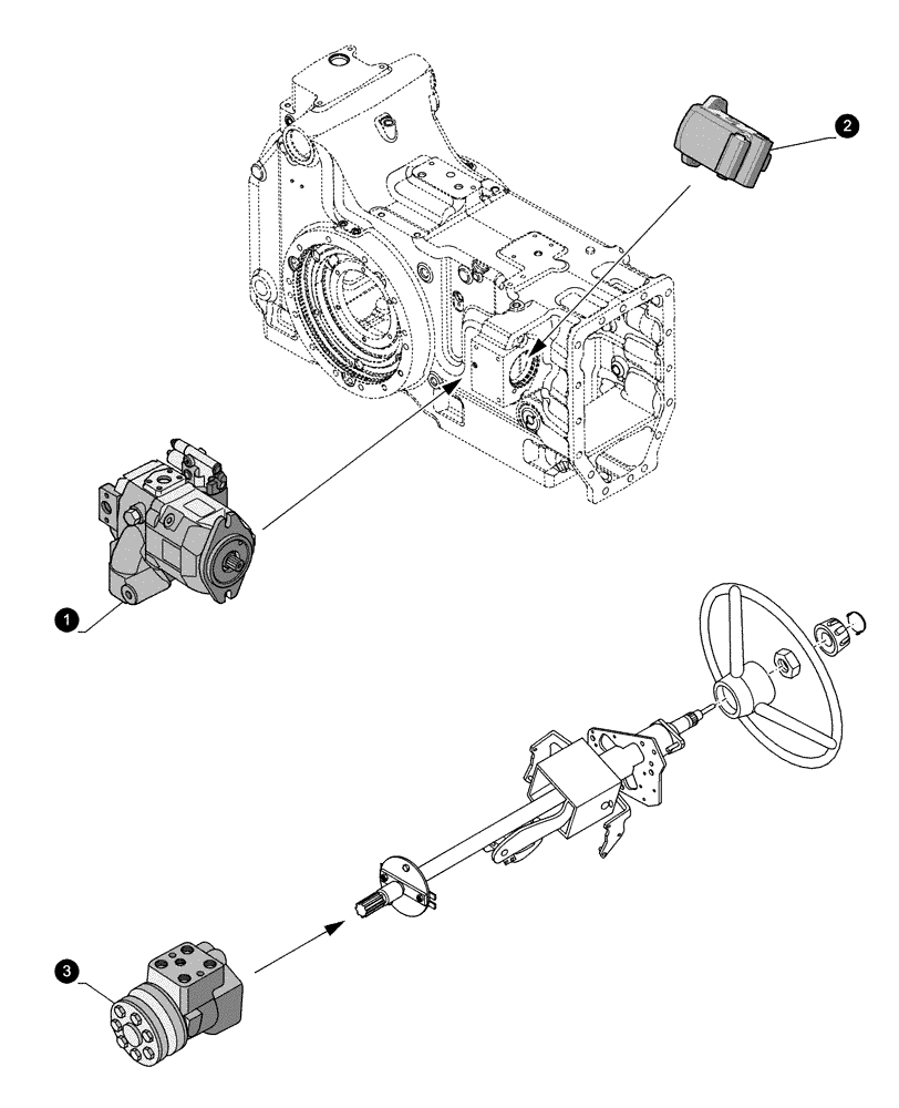 Схема запчастей Case IH PUMA 145 - (05.100.04[05]) - MAINTENANCE PARTS - PUMPS (05) - SERVICE & MAINTENANCE