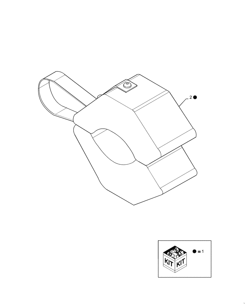 Схема запчастей Case IH ATX - (18.10.11) - KIT DEPTH STOP SILVER 1.5 IN (18) - MISCELLANEOUS