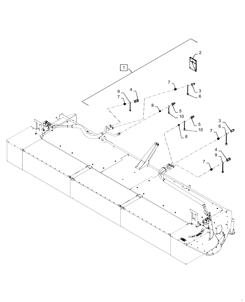 Схема запчастей Case IH RD163 - (88.035.02) - DIA KIT, POPPET COUPLER - DISC HEAD (88) - ACCESSORIES