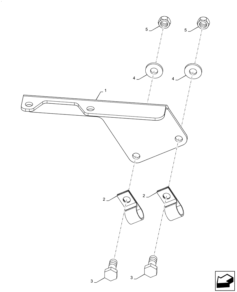 Схема запчастей Case IH PATRIOT 3240 - (10.304.AS[01]) - DIPSTICK TUBE, MOUNTING PARTS (10) - ENGINE