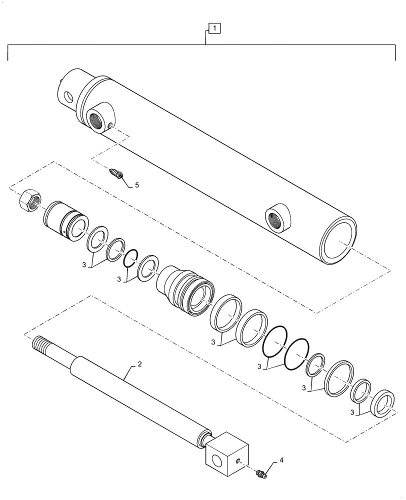 Схема запчастей Case IH PATRIOT 2250 - (35.911.AB[02]) - OUTER BOOM FOLD CYLINDER (35) - HYDRAULIC SYSTEMS