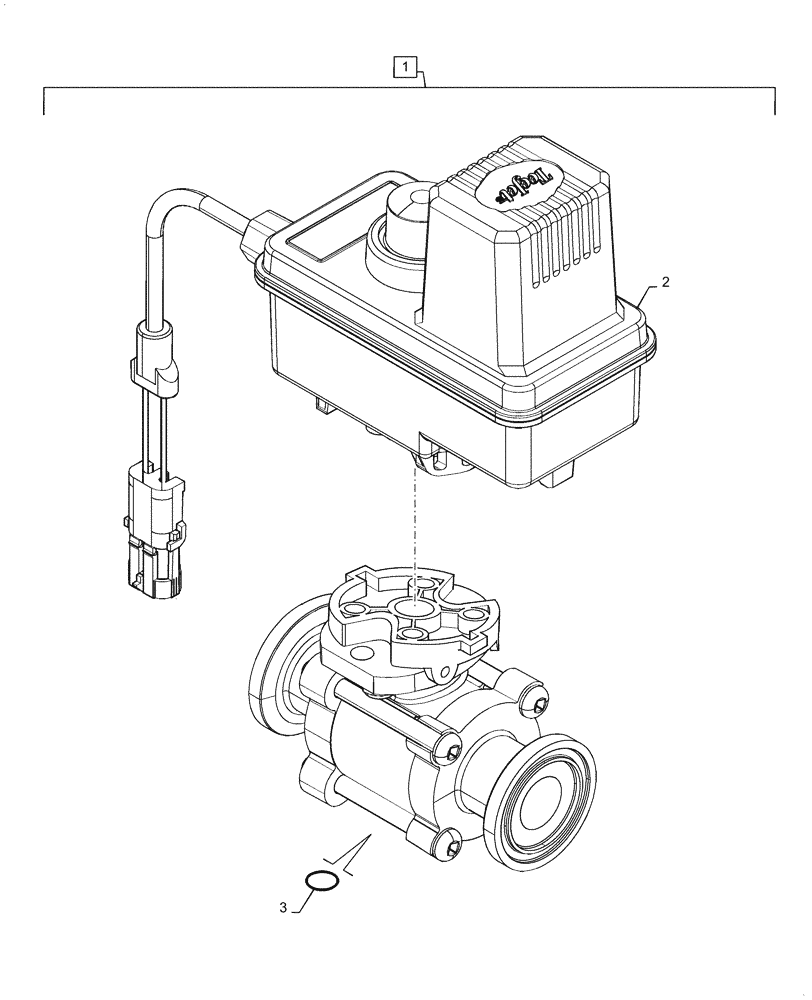 Схема запчастей Case IH PATRIOT 2250 - (78.110.AI[03]) - SPARGE VALVE (78) - SPRAYING