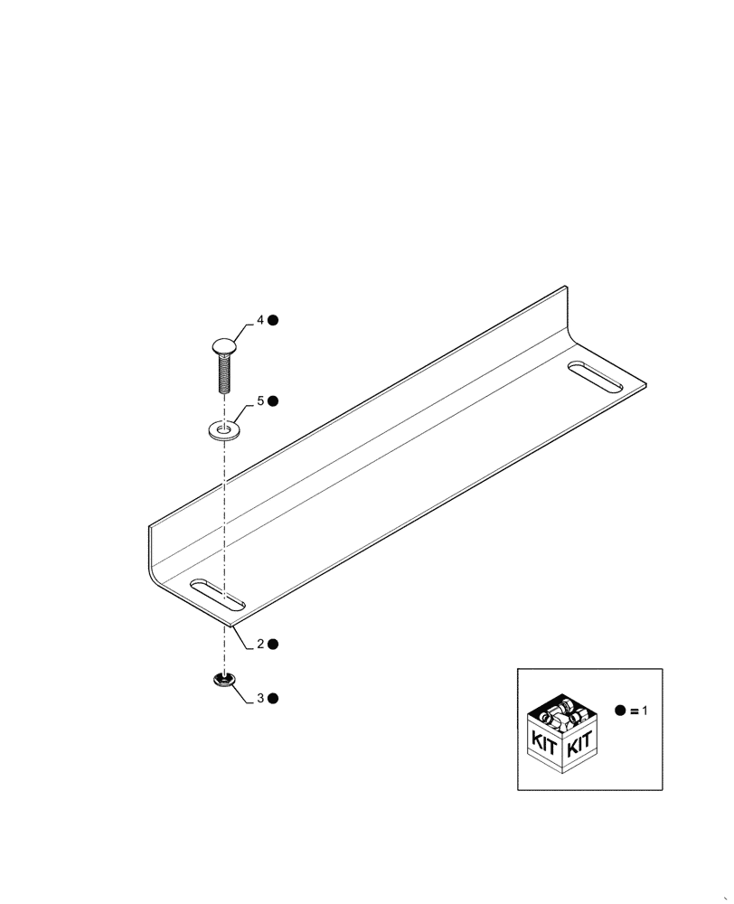 Схема запчастей Case IH 1084 - (09-11[02]) - KIT WEED KNIFE REAR CORN HEAD (09) - CHASSIS