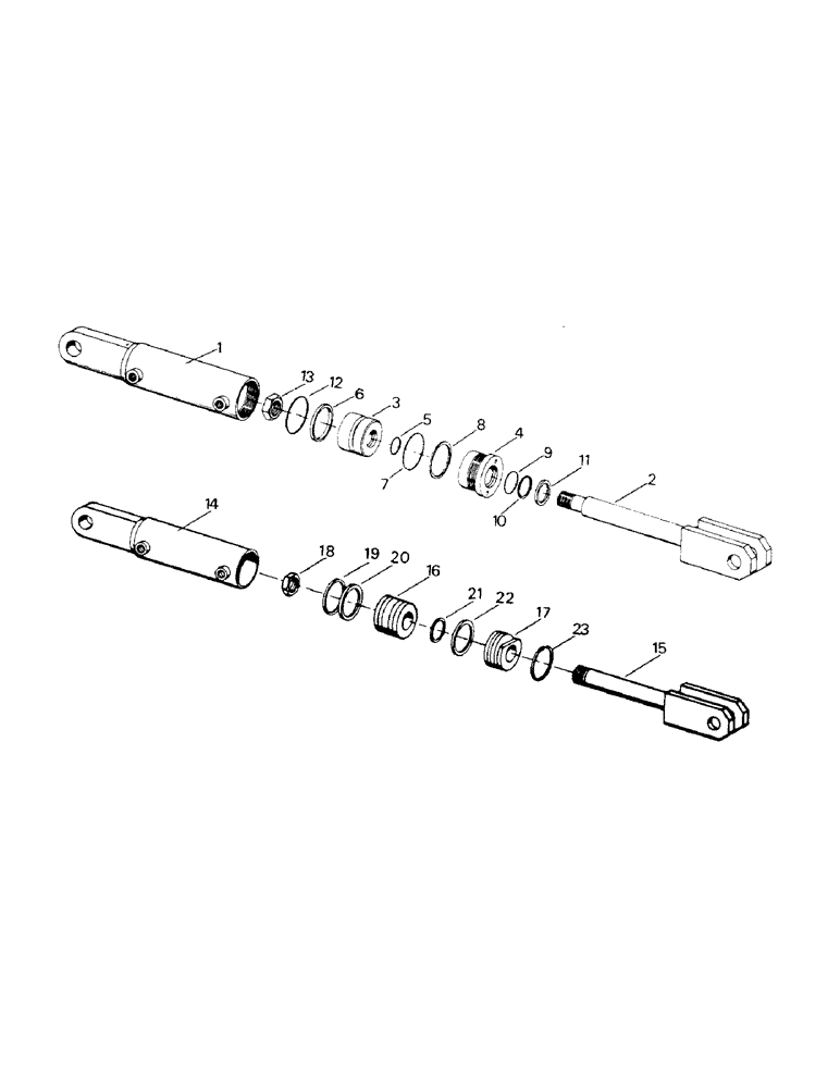 Схема запчастей Case IH STEIGER - (10-05) - HYDRAULIC CYLINDERS, 3-POINT HITCH Options & Miscellaneous