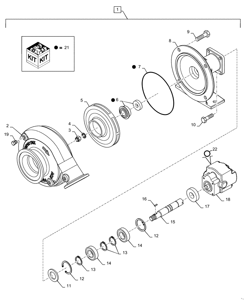 Схема запчастей Case IH PATRIOT 2250 - (78.111.AA[02]) - PRODUCT PUMP ASSY (78) - SPRAYING