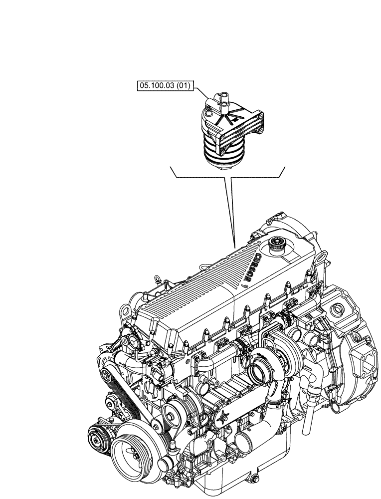 Схема запчастей Case IH F2CFE613E B043 - (00.000.05) - PICTORIAL INDEX - MACHINE COMPLATION AND EQUIPMENT (00) - GENERAL & PICTORIAL INDEX