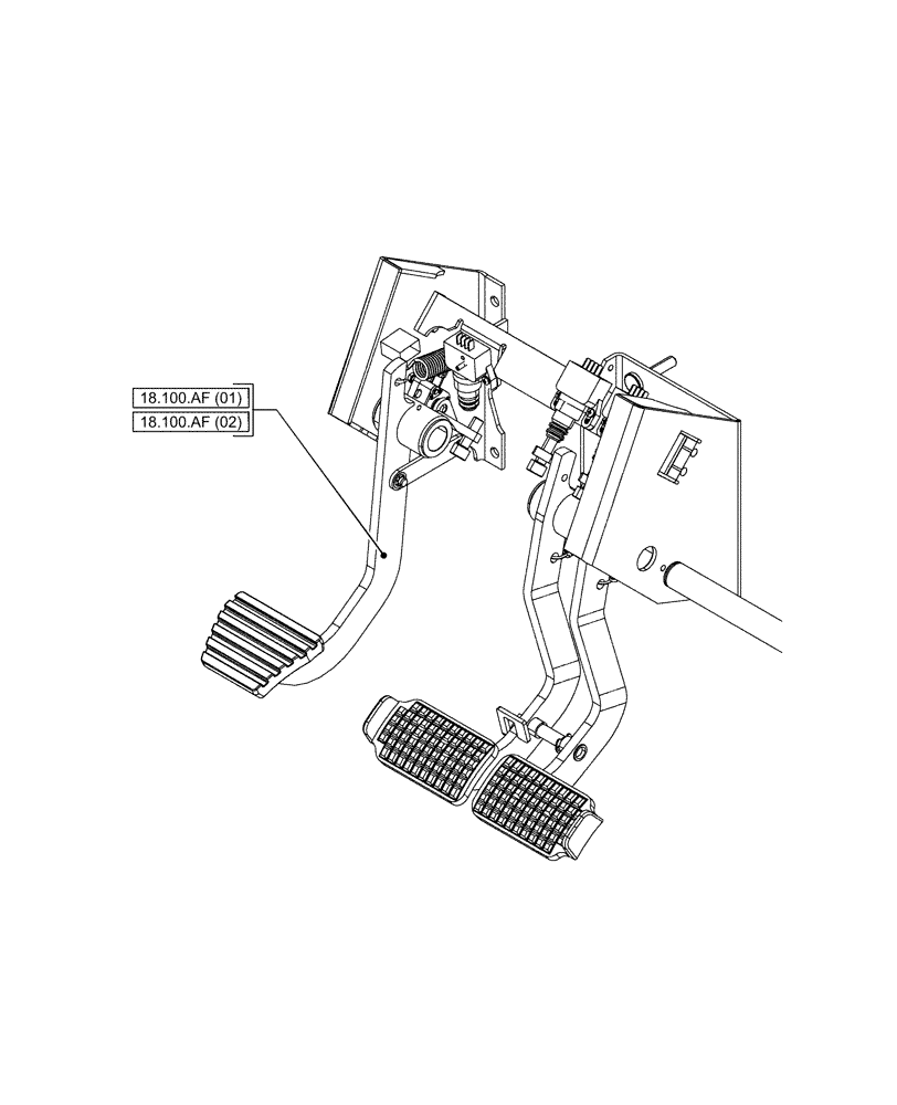 Схема запчастей Case IH PUMA 165 CVT - (18.000.00) - SECTION INDEX - CLUTCH (18) - CLUTCH