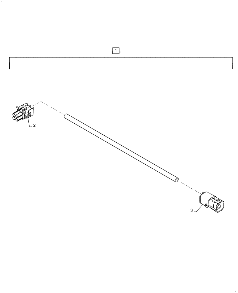 Схема запчастей Case IH PATRIOT 2250 - (55.635.AC[01]) - FOAM MARKER, JUMPER HARNESS (55) - ELECTRICAL SYSTEMS