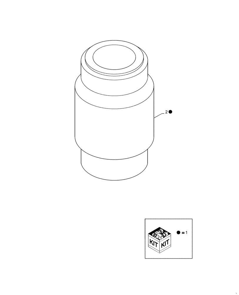 Схема запчастей Case IH 1680 - (9B-52[03]) - KIT BUSHING SIEVE (14) - ROTOR, CONCANVES & SIEVE