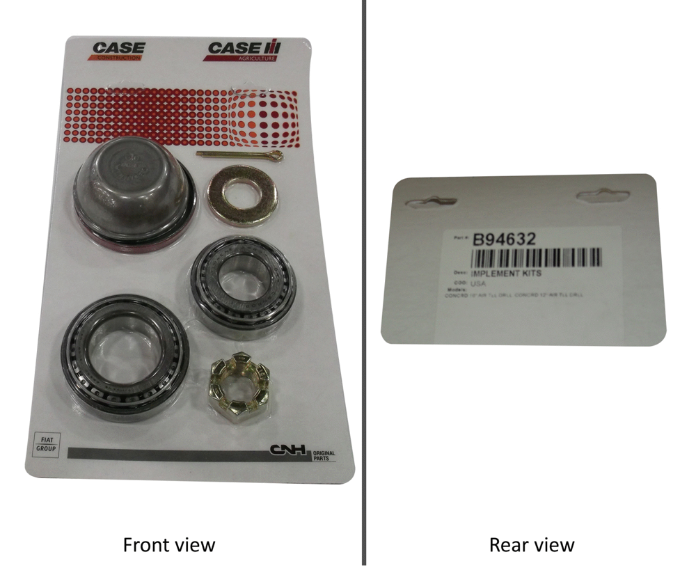 Схема запчастей Case IH 2330 - (44.250.02) - KIT CASTER WHEEL BEARING (44) - WHEELS