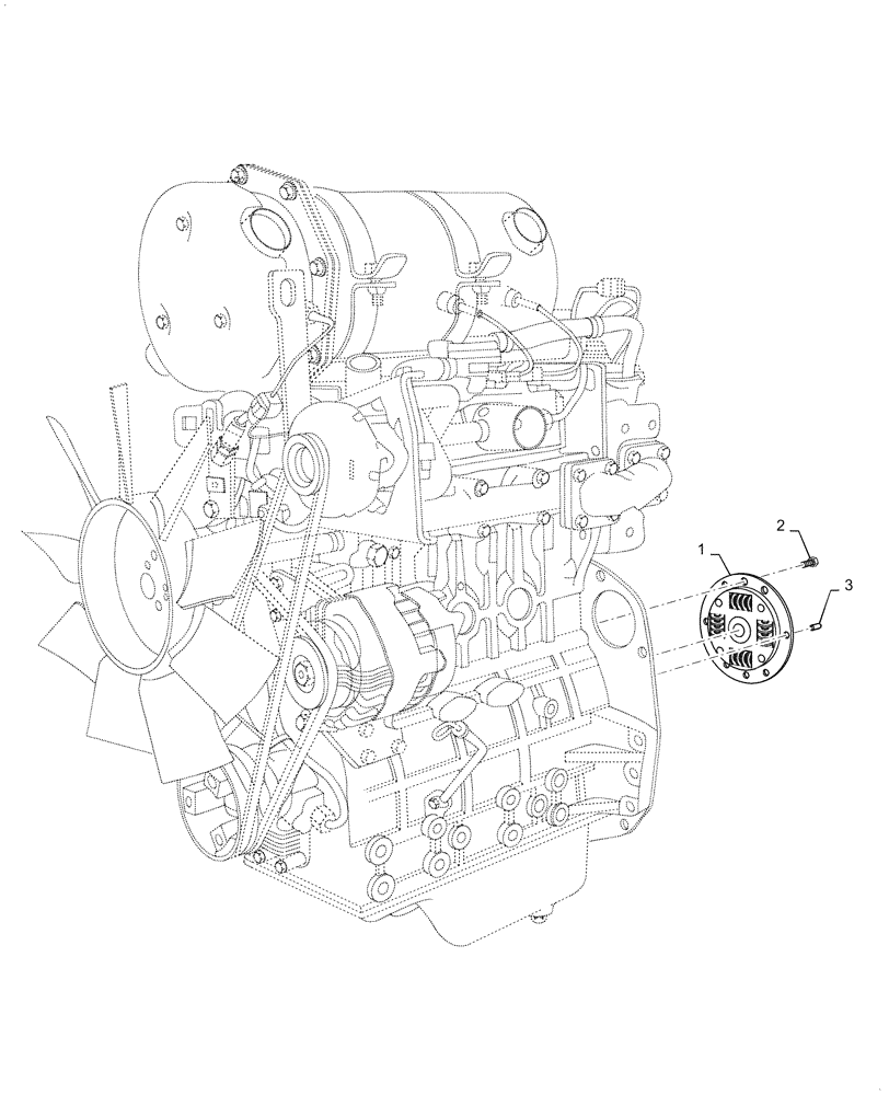 Схема запчастей Case IH FARMALL 55C - (18.112.010) - DAMPER (18) - CLUTCH