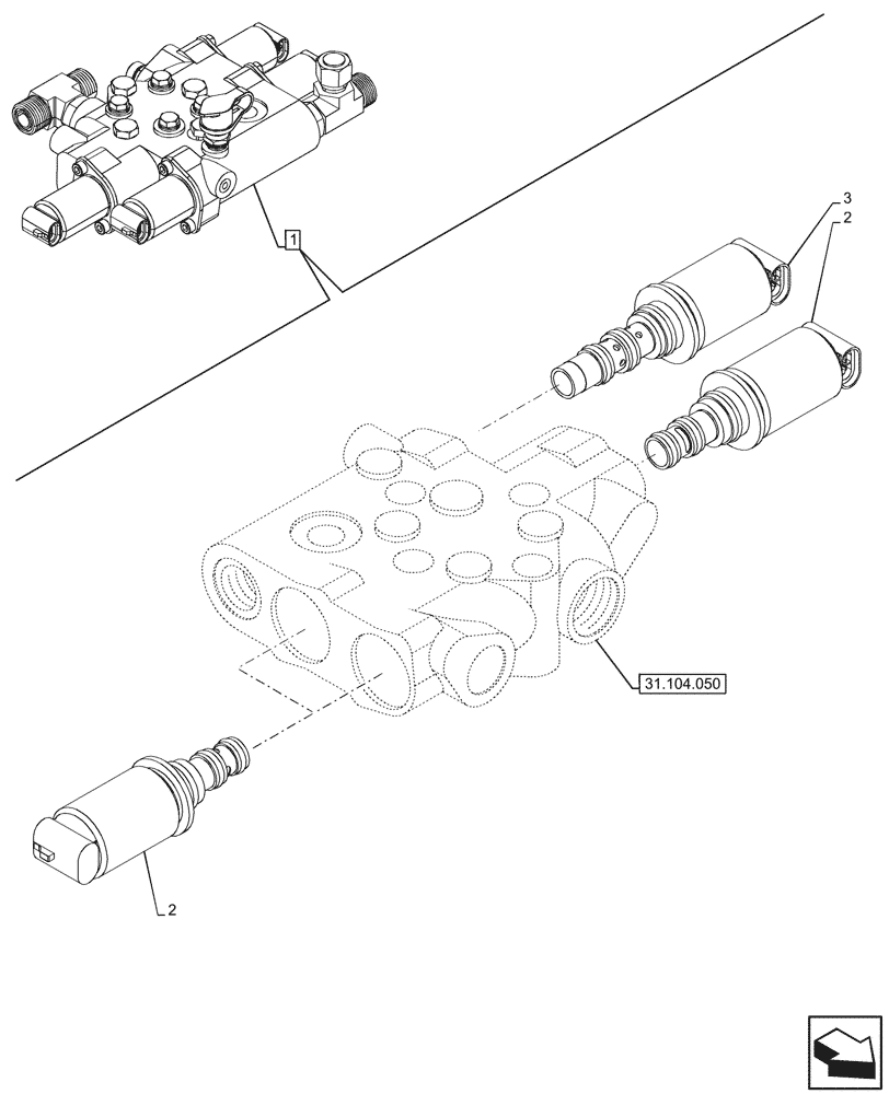 Схема запчастей Case IH OPTUM 270 CVT - (55.048.040) - VAR - 758794 - PTO, CONTROL VALVE, ELECTRONIC CONTROLS, COMPONENTS (55) - ELECTRICAL SYSTEMS