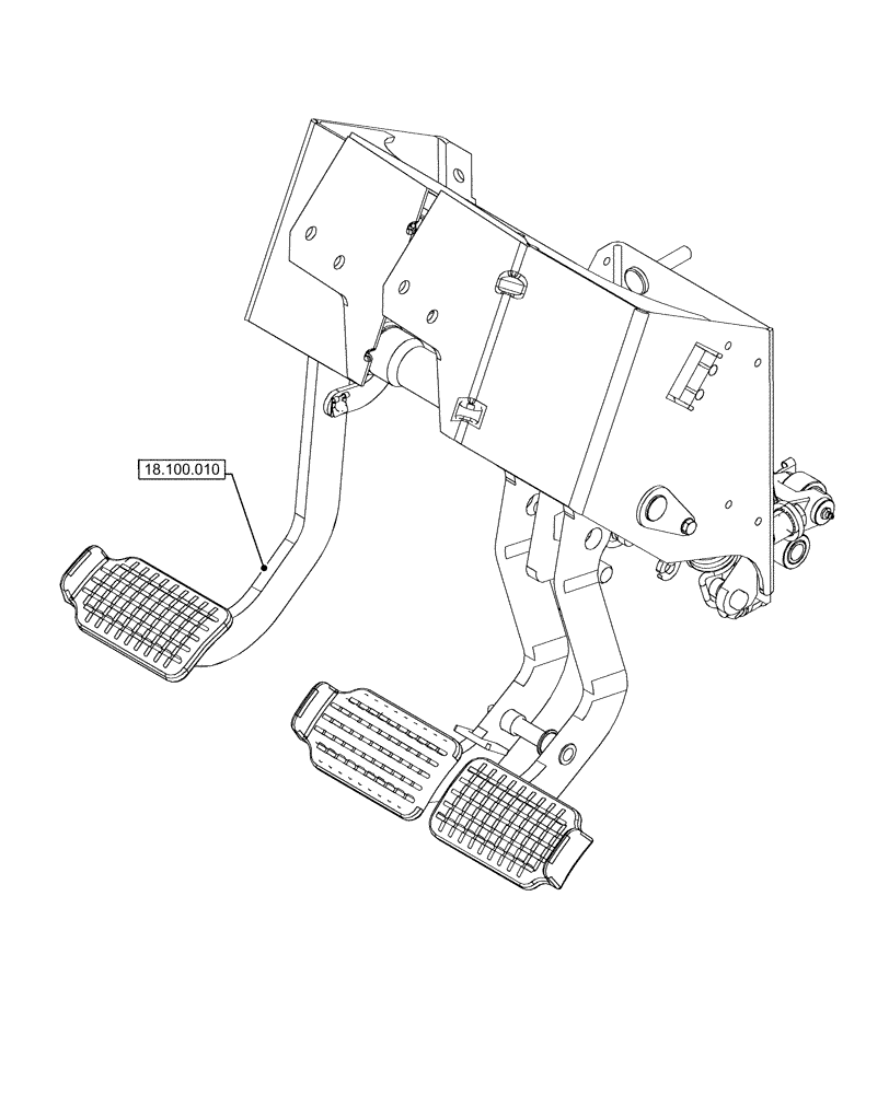 Схема запчастей Case IH OPTUM 270 CVT - (00.000.18[01]) - PICTORIAL INDEX - CLUTCH (00) - GENERAL & PICTORIAL INDEX
