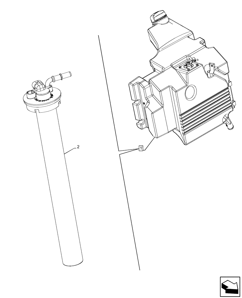 Схема запчастей Case IH FARMALL 90N - (55.011.020) - VAR - 743501, 759004 - FUEL TANK, LEVEL, SENSOR (55) - ELECTRICAL SYSTEMS