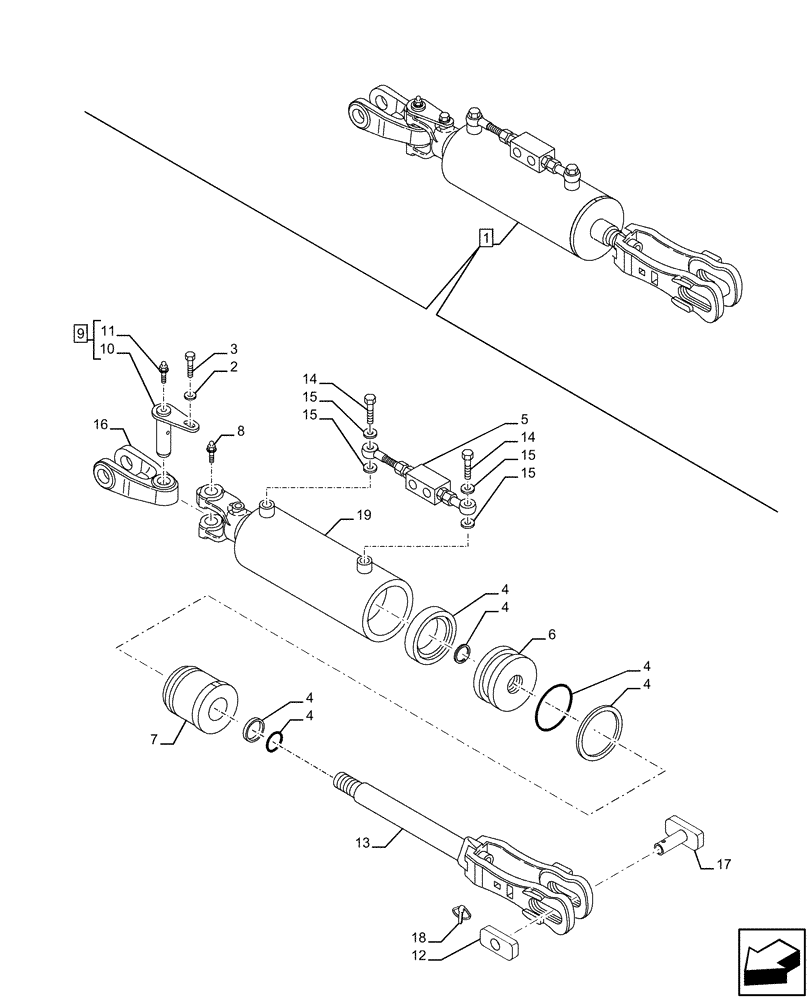 Схема запчастей Case IH FARMALL 110U - (37.120.250) - VAR - 758326 - 3 POINT HITCH, REAR, LIFT ARM, HYDRAULIC, COMPONENTS (37) - HITCHES, DRAWBARS & IMPLEMENT COUPLINGS