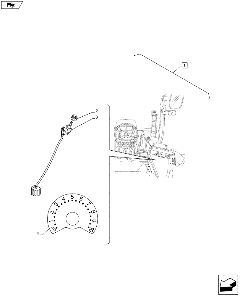 Схема запчастей Case IH PUMA 215 - (88.035.11[14]) - DIA KIT - FRONT HPL FOR SUSPENDED AND STD AXLES, LESS PTO, LESS COUPLER - SWITCHES (88) - ACCESSORIES