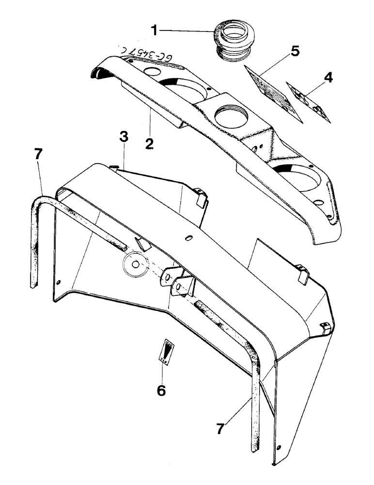 Схема запчастей Case IH 533 - (11-02) - INSTRUMENT PANEL Instruments