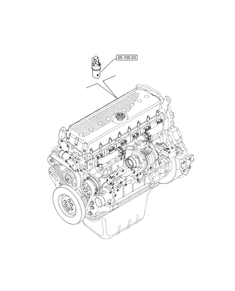 Схема запчастей Case IH F3GFE613B B003 - (05.000.00) - SECTION INDEX - MACHINE COMPLETION & EQUIPMENT (05) - SERVICE & MAINTENANCE