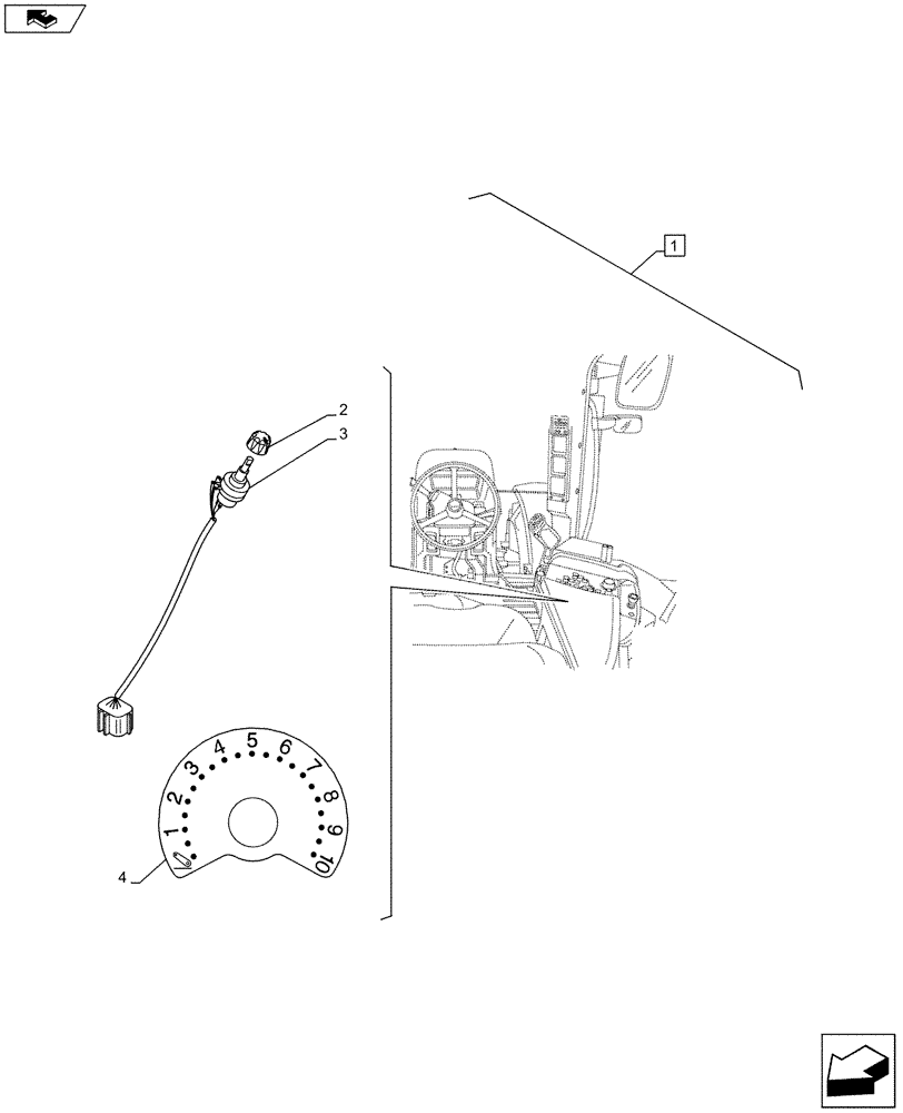 Схема запчастей Case IH PUMA 230 - (88.035.10[14]) - DIA KIT - FRONT HPL FOR SUSPENDED AND STD AXLES, LESS PTO, LESS COUPLER - SWITCHES (88) - ACCESSORIES