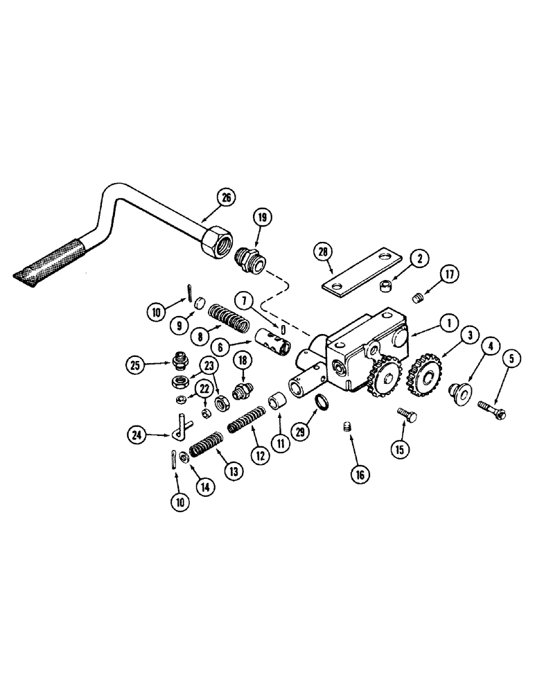 Схема запчастей Case IH 2594 - (2-40) - OIL PUMP, 504BDT DIESEL ENGINE (02) - ENGINE