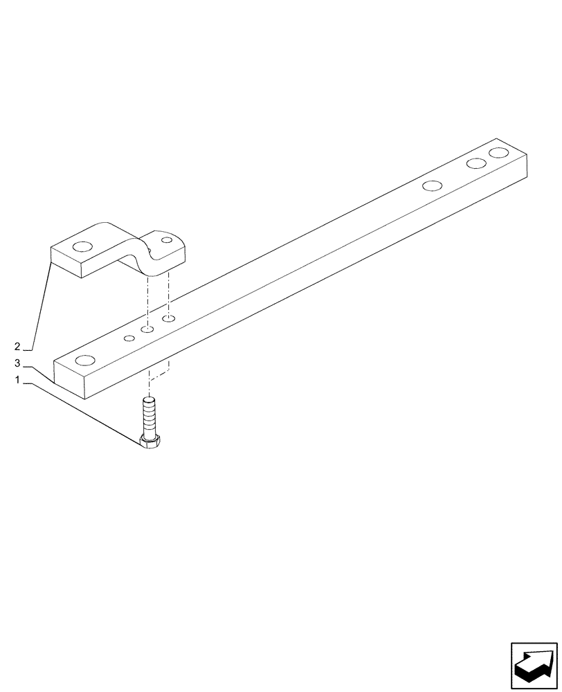 Схема запчастей Case IH PUMA 165 - (37.100.AA[13]) - VAR - 758658, 758938 - DRAWBAR (37) - HITCHES, DRAWBARS & IMPLEMENT COUPLINGS