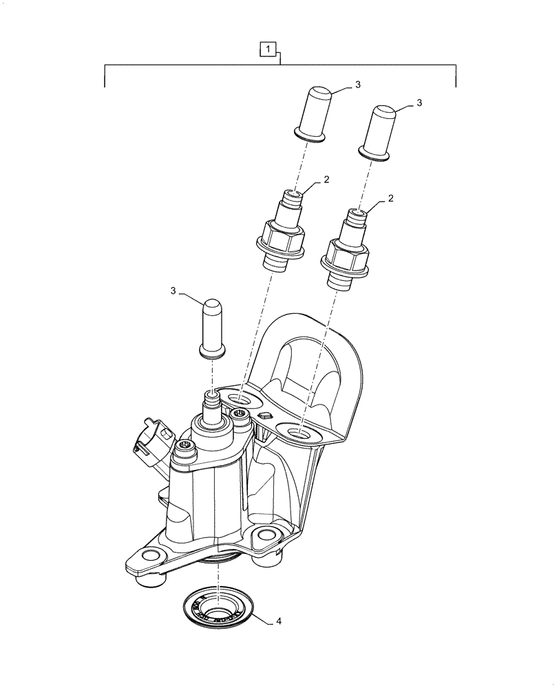 Схема запчастей Case IH 7140 - (10.500.AG) - DEF INJECTOR (10) - ENGINE