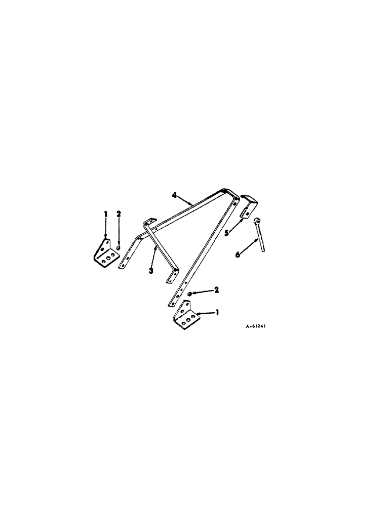 Схема запчастей Case IH 1200 - (L-23) - TRANSPORT, FOR 9 FT. CUTTER BAR 