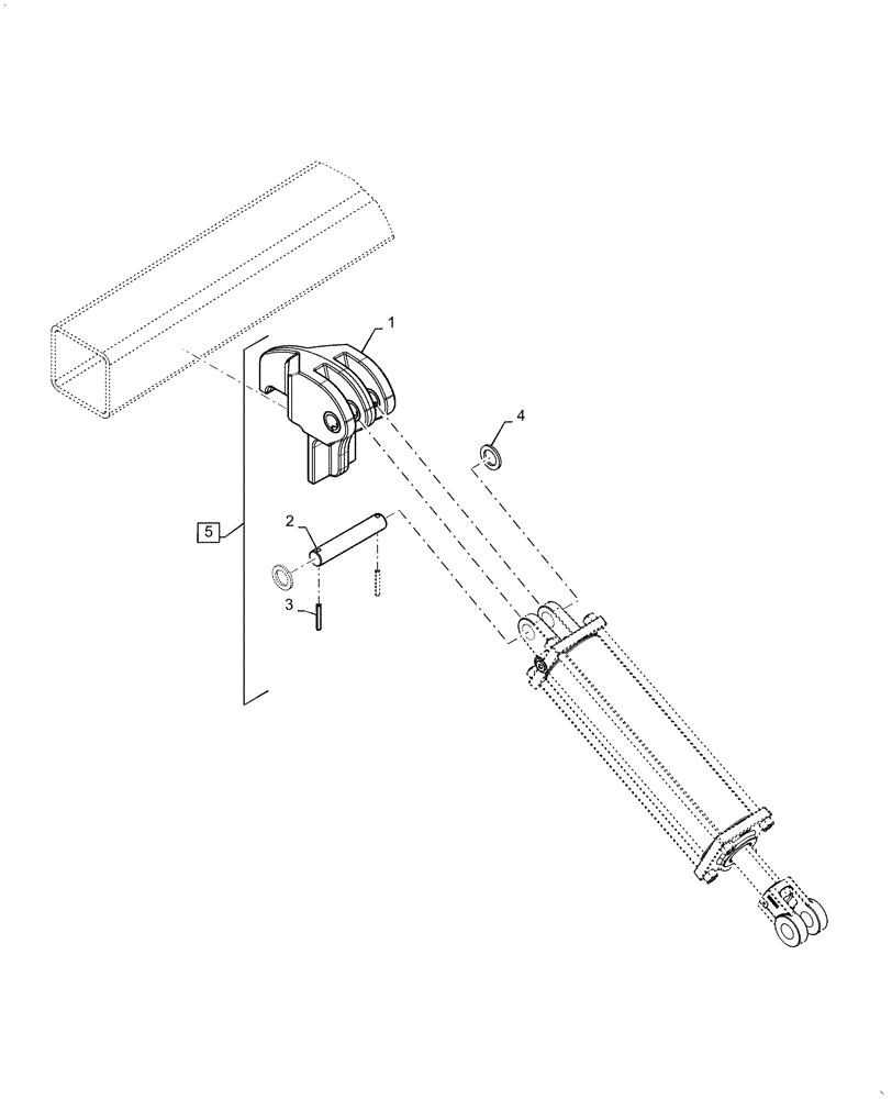 Схема запчастей Case IH 870 - (35.100.14) - KIT CYLINDER LUG 11/13 SHANK (35) - HYDRAULIC SYSTEMS