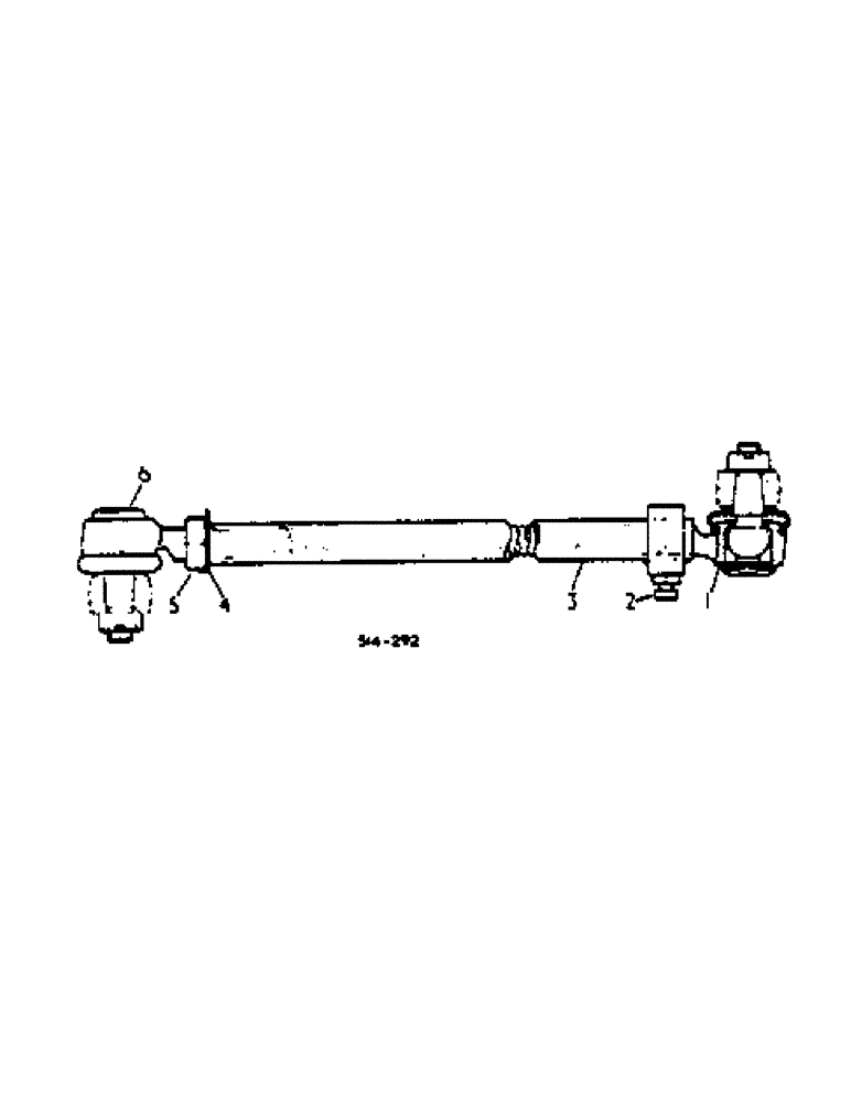 Схема запчастей Case IH 2500 - (14-10) - TIE ROD ASSEMBLY - AUTOMATIVE PRODUCTS, 574 UP TO S/N 101692, 2500 UP TO S/N 100025 Suspension