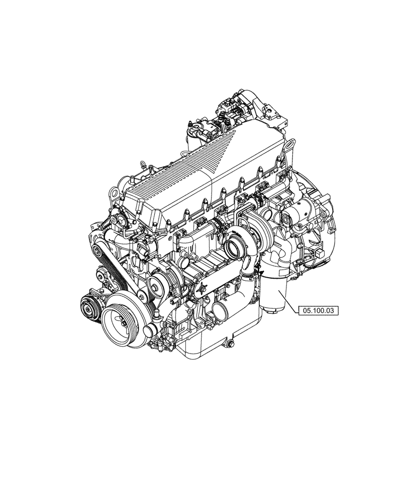Схема запчастей Case IH F2CFP614E H003 - (05.000.00) - SECTION INDEX - MACHINE COMPLETION & EQUIPMENT (05) - SERVICE & MAINTENANCE