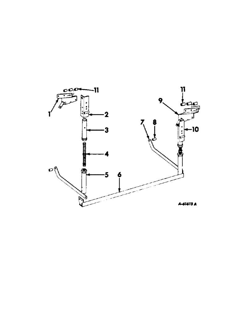 Схема запчастей Case IH 303 - (263) - PLATFORM SUPPORT STAND (58) - ATTACHMENTS/HEADERS