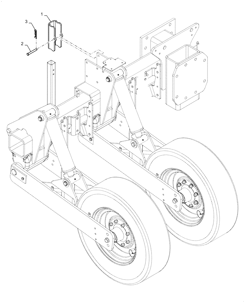 Схема запчастей Case IH 2150 - (35.748.AG[01]) - CYLINDER SAFETY LOCKS (35) - HYDRAULIC SYSTEMS